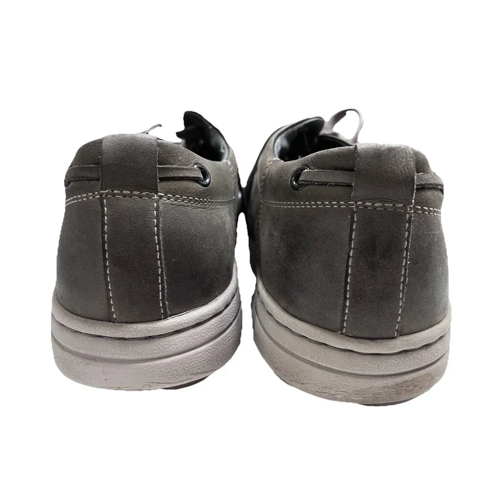 Dansko Vaughn Mens US 13.5-14 EU 47 Gray Milled Nubuck Leather Walking Shoe